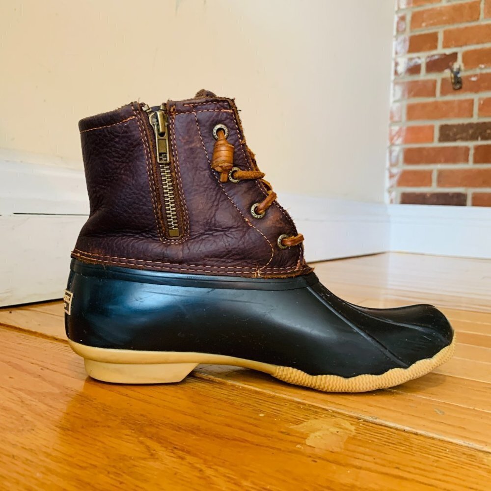 Sperry Top-Sider Saltwater Duck Boots Women's Brown - US 8 - Picture 11 of 14